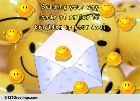 Unlimited Smiles Free Send A Smile Day Ecards Greeting Cards 123