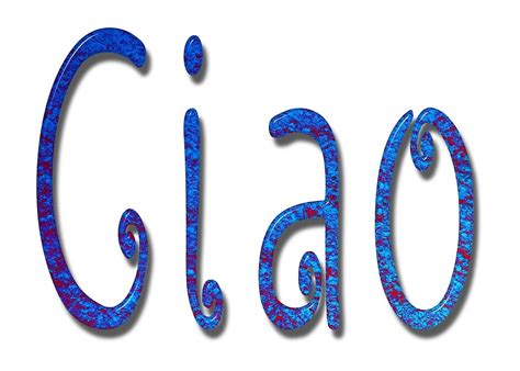 Ciao Italian Word By Markuk97 Redbubble