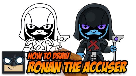 How To Draw Ronan The Accuser Step By Step Tutorial Youtube