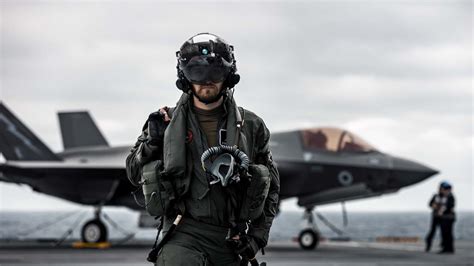 F 35 Pilot Reveals Experience Of Flying From Hms Queen Elizabeth