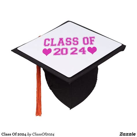 Class Of 2024 Graduation Cap Topper Graduation Cap