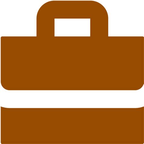 Brown Briefcase 10 Icon Free Brown Briefcase Icons