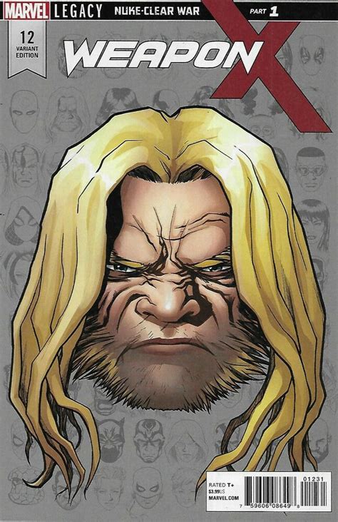 Weapon X Comic Issue 12 Limited Sabretooth Variant Modern Age First