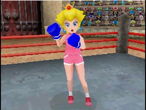 Mario And Sonic At The Olympic Games DS Boxing Peach YouTube