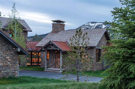 Stone And Timber Mountain Dream House Showcases Big Sky Views