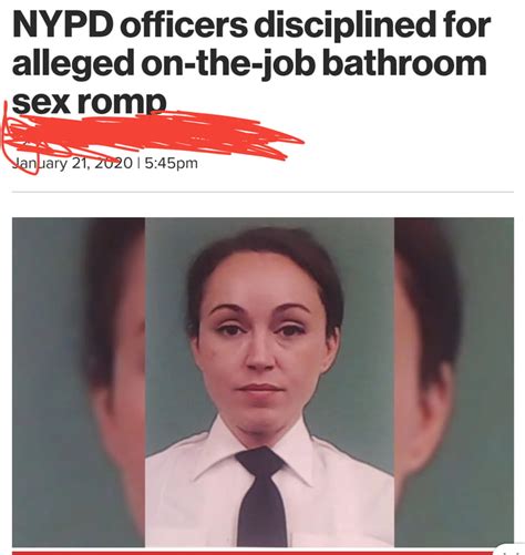 Cop Caught Having Sex With Another Cop In A Police Building That Isnt