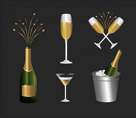 Glass Of Champagne Vectors Photos And Psd Files Free Download