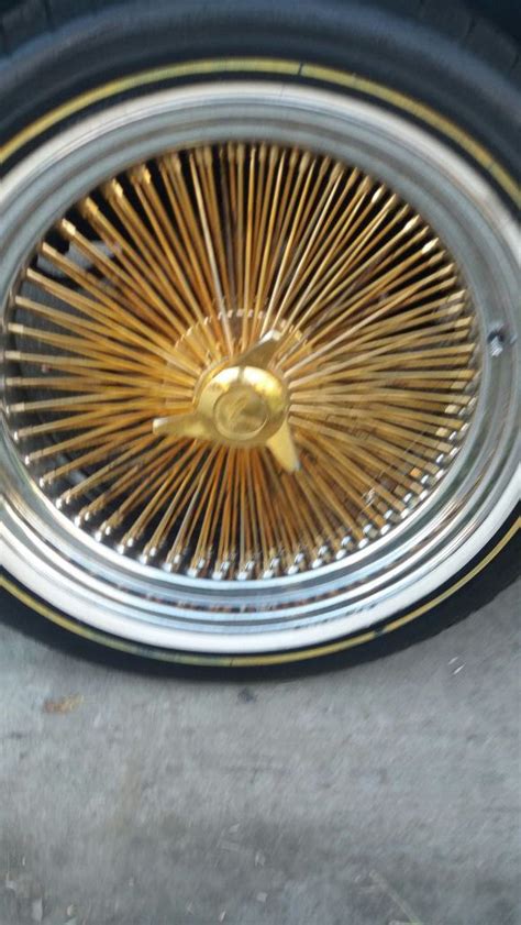 22 Inch Gold Daytons In Vogues For Sale In Merced Ca Offerup