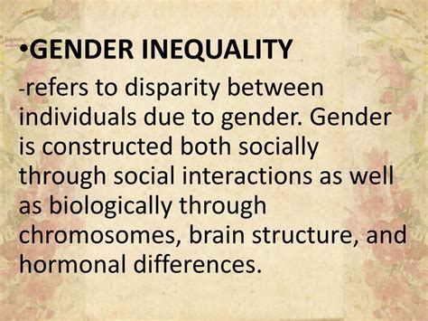 Ppt Gender Inequality Powerpoint Presentation Free Download Id6404600