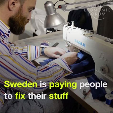 sweden is paying people to fix their stuff sweden is paying people to fix their belongings