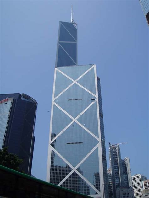 Bank Of China Hong Kong I M Pei Architect Tower E Architect