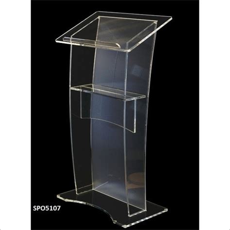 Goodlook Clear Acrylic Podium For School At Best Price In Delhi