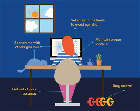 Working From Home Tips From Health Experts Pcom South Georgia