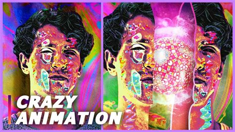 How I Created This Psychedelic Animation😻 My Art Process Youtube