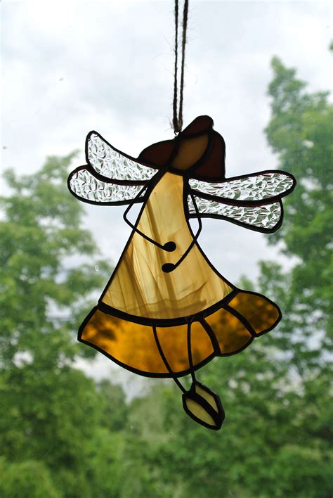 Fairy Suncatchers Stained Glass Fairy Fairy Tale Ornament Fable Art