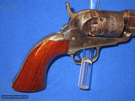 An Early Civil War Colt Model 1849 Percussion Pocket Revolver With A 6