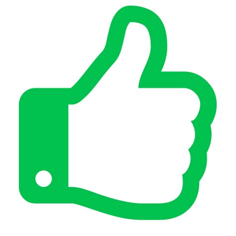 Green Thumbs Up Icon At Vectorified Com Collection Of Green Thumbs Up Icon Free For Personal Use