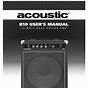 Acoustic B210 Neo User Manual