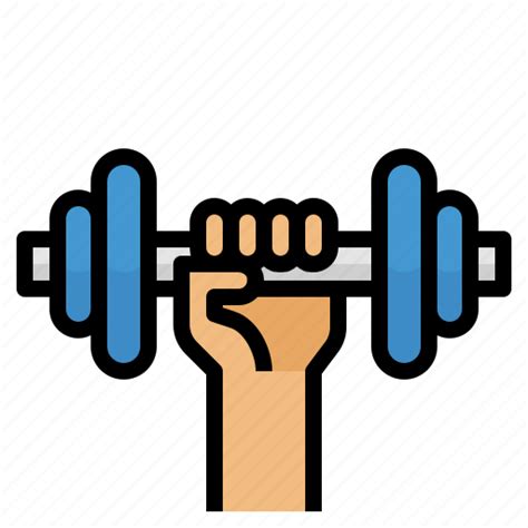 Dumbbell Exercise Gym Healthy Icon