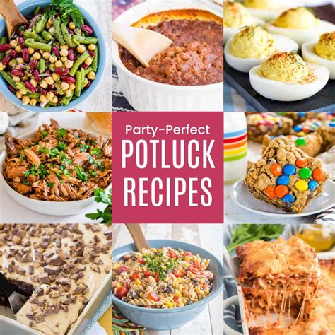 80 Of The Best Easy Potluck Dishes Cupcakes And Kale Chips