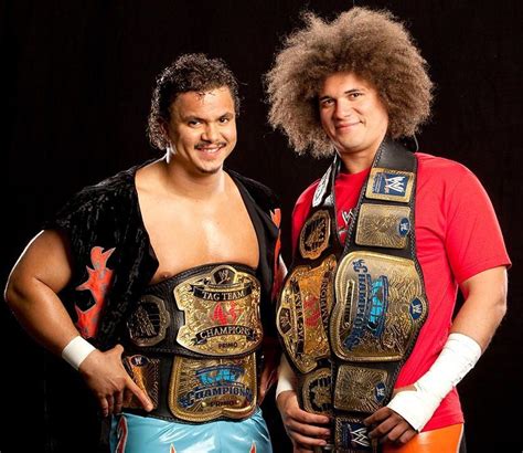 Wwe Unifed Tag Team Champions Carlito And Primo Colon Wrestling Wwe