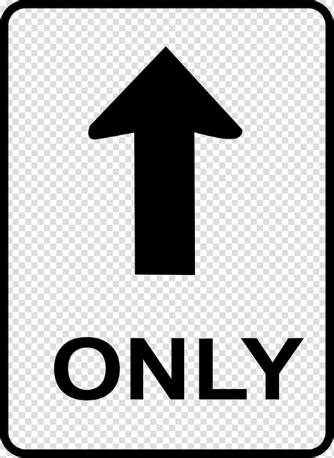 One Way Traffic Traffic Sign Way Transparent Background Png Clipart