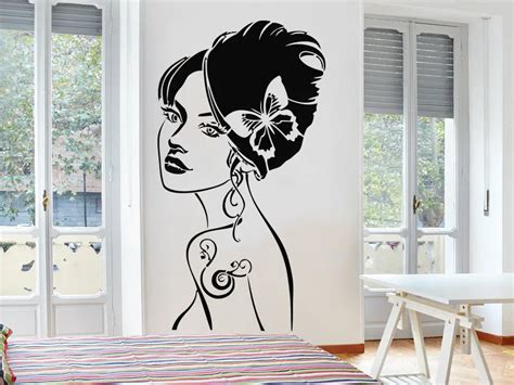 Sexy Beautiful Woman Art Wall Sticker Home Special Modern Decorative Vinyl Wall Decals Fashion