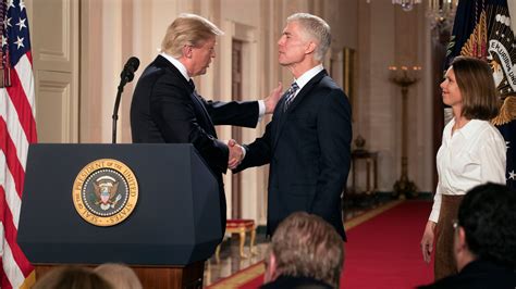 Trump Nominates Neil Gorsuch To The Supreme Court The New York Times