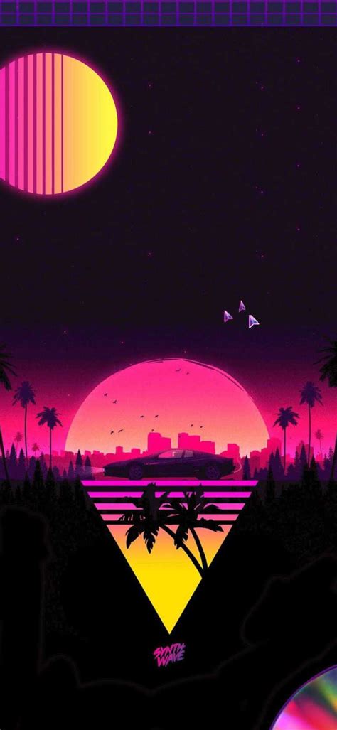 Wallpaper Synthwave Ixpap