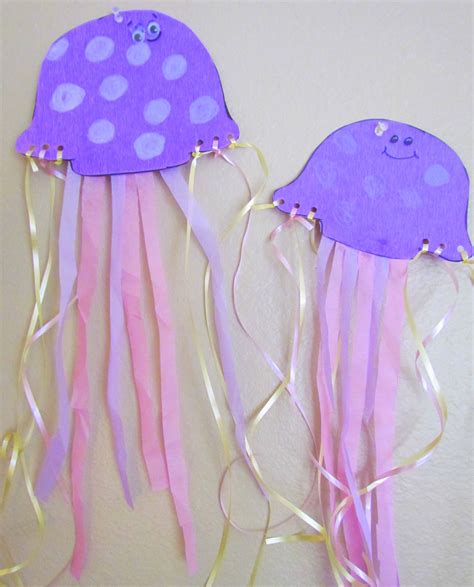 Learn To Grow How To Make A Paper Jellyfish Craft