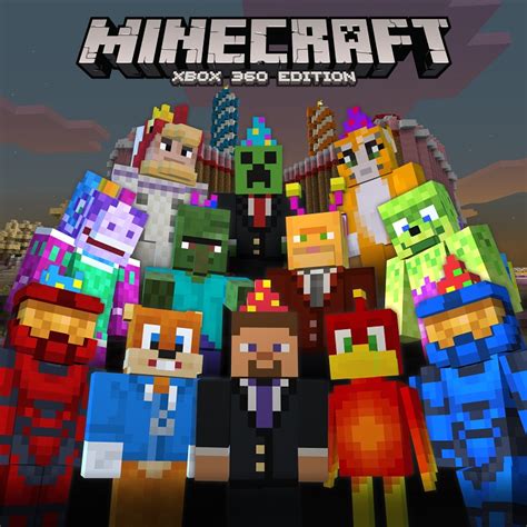 Minecraft Xbox 360 2nd Birthday Skin Pack Will Be Free To Download