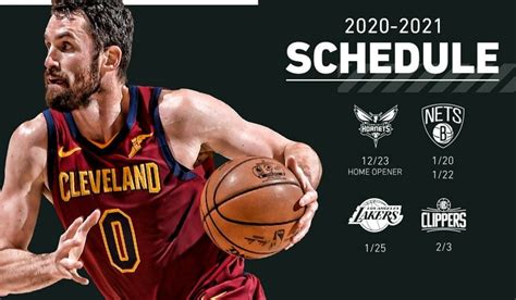 Cavaliers Announce First Half Of NBA Regular Season Schedule Presented By SeatGeek NBA Com