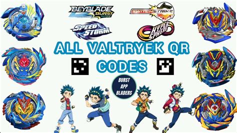 Victory Valtryek V Qr Code Beyblade Burst Codes Part One Beyblade The