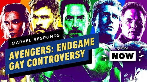 marvel s kevin feige responds to gay controversy in avengers endgame ign now youtube