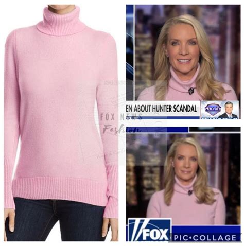 Dana Perinos Pink Cashmere Turtleneck Sweater Worn On The Five Fox