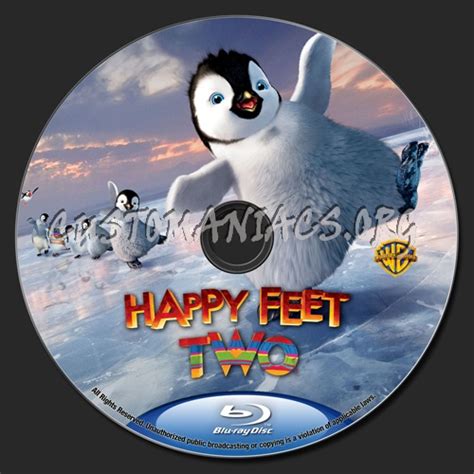 Happy Feet 2 Happy Feet Two Blu Ray Label Dvd Covers And Labels By