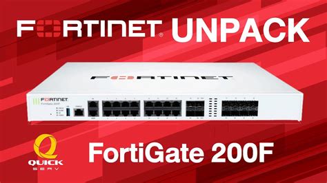 Unpack Fortinet Fortigate 200f Fg 200f Youtube