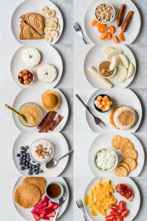 She has always been good at eating breakfast so i figured that would be a lunch often consists of a sandwich or eggs with a side of fruit or veggie. 10 Toddler Breakfasts | Recipe | Breakfast for kids, Baby ...
