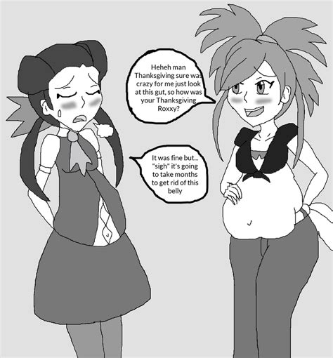 Roxanne And Flannery S Thanksgiving Aftermath By Dleagueman On Deviantart