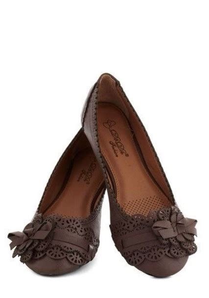 Shoes Flats Brown Shoes Wheretoget