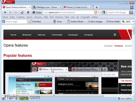 Enjoy browsing the web with the world's first personal browser. Opera Web Browser | Faster & safer | Download the new ...