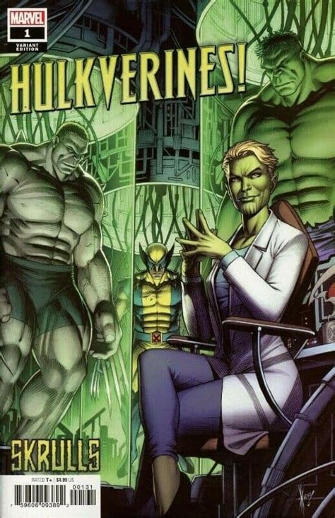 Marvel Comics Universe And Hulkverines 1 Spoilers Weapon H Vs Immortal