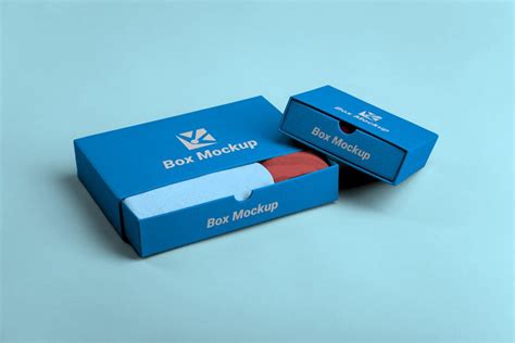 box packaging  mockup stockpsd