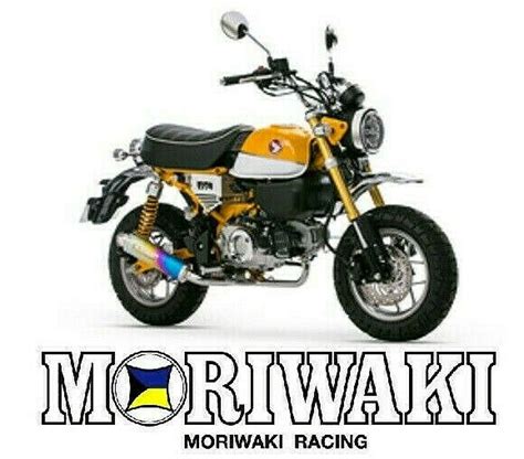 NEW Moriwaki Zero Ano Titanium Exhaust L R Honda Monkey