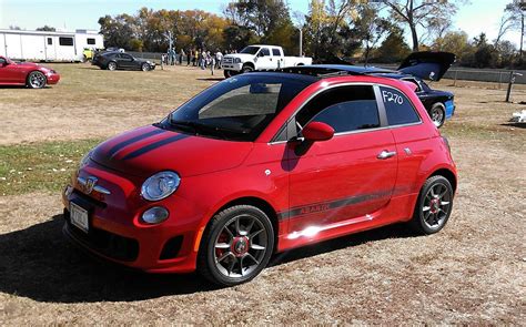 2012 Rosso Red Fiat 500 Abarth Pictures Mods Upgrades Wallpaper