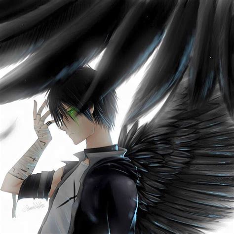 Fallen Angel Dark Anime Anime Angel Anime Boy