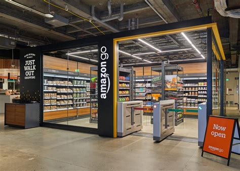 New Compact Amazon Go Store Opens The Door For Locations In Office