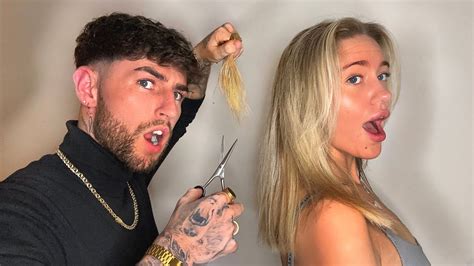 I Cut My Girlfriends Hair Off Gone Wrong Youtube