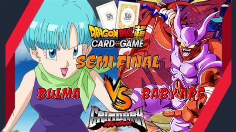 Grimdark 1k Tourny Semi Finals Bulma Vs Mill W Commentary Dragon Ball Super Card Game Youtube