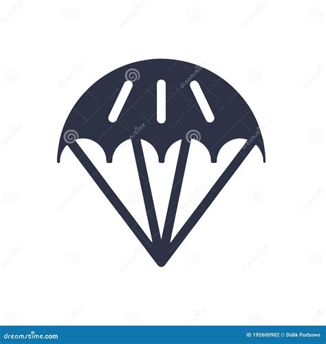 Parachute Icon Trendy And Modern Parachute Symbol For Logo Web App